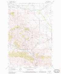 Ravalli 1964 topographic map thumbnail