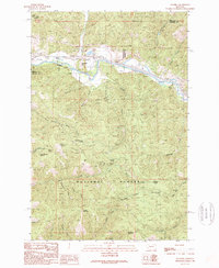Ravenna 1989 topographic map thumbnail