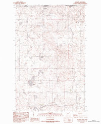 Raymond 1983 topographic map thumbnail