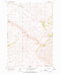 Red Canyon 1961 topographic map thumbnail