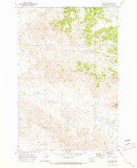 Red Knob 1969 topographic map thumbnail