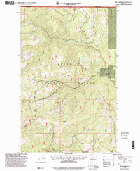 Red Mountain 1997 topographic map thumbnail