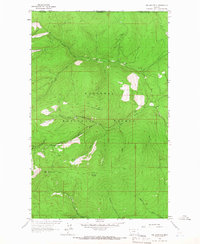Red Mountain 1963 topographic map thumbnail