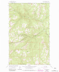 Red Mountain 1963 topographic map thumbnail