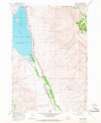 Red Rock 1965 topographic map thumbnail