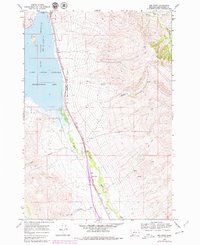 Red Rock 1965 topographic map thumbnail