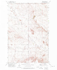 Red Top 1972 topographic map thumbnail
