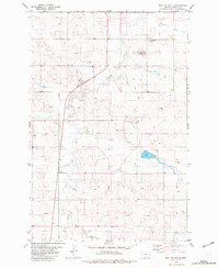 Red Top Butte 1982 topographic map thumbnail