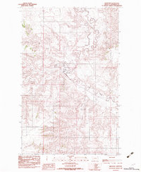 Redstone 1983 topographic map thumbnail