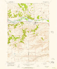 Reed Point 1955 topographic map thumbnail