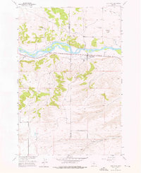 Reed Point 1955 topographic map thumbnail