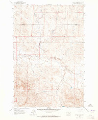 Regnal Coulee 1963 topographic map thumbnail