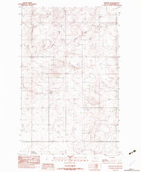 Reserve NE 1983 topographic map thumbnail