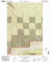 Richards Mountain 1997 topographic map thumbnail