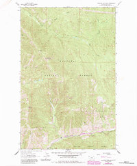 Richards Mountain 1963 topographic map thumbnail
