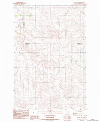 Richey NW 1983 topographic map thumbnail