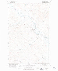 Richland 1973 topographic map thumbnail
