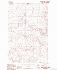 Richmond Reservoir NE 1984 topographic map thumbnail
