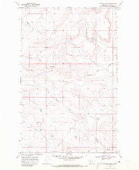 Rimrock Ranch 1968 topographic map thumbnail