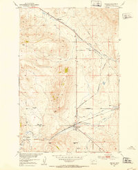 Ringling 1951 topographic map thumbnail