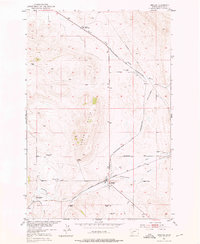 Ringling 1951 topographic map thumbnail