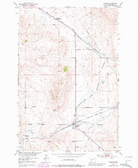 Ringling 1951 topographic map thumbnail