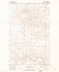 Roanwood 1973 topographic map thumbnail