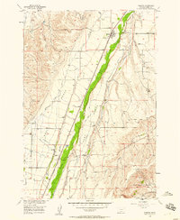 Roberts 1956 topographic map thumbnail