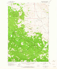 Roberts Mountain 1961 topographic map thumbnail