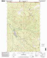 Robinson Mountain 1997 topographic map thumbnail