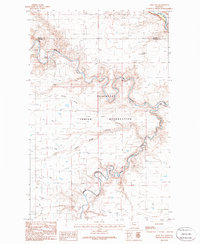 Rock City 1985 topographic map thumbnail