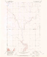 Rocky Coulee SE 1970 topographic map thumbnail