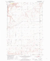 Rocky Lake 1953 topographic map thumbnail