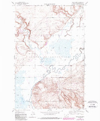Rocky Point 1947 topographic map thumbnail