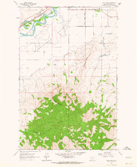 Rocky Reef 1961 topographic map thumbnail