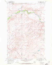 Rocky Ridge 1968 topographic map thumbnail