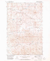 Rodgers Hall 1973 topographic map thumbnail