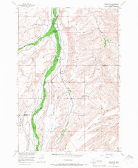 Roscoe NW 1956 topographic map thumbnail