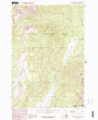 Roundhead Butte 1987 topographic map thumbnail