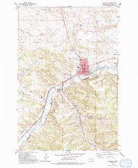 Roundup 1979 topographic map thumbnail
