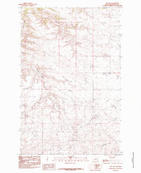 Roy NW 1985 topographic map thumbnail