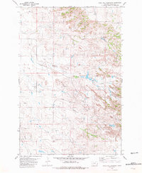 Rush Hall Reservoir 1981 topographic map thumbnail