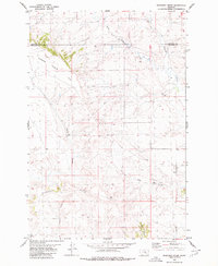Ruskosky Ridge 1980 topographic map thumbnail
