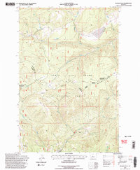 Russian Flat 1995 topographic map thumbnail