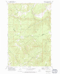 Russian Flat 1972 topographic map thumbnail