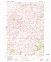Ryan Creek 1954 topographic map thumbnail
