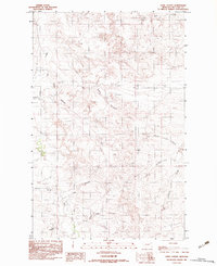 Sadie Coulee 1983 topographic map preview