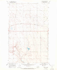 Sage Lake 1969 topographic map thumbnail