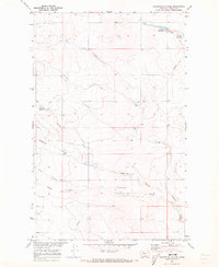 Sagebrush Coulee 1970 topographic map thumbnail