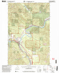 Saint Regis 1999 topographic map thumbnail